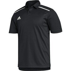 Black Adidas Men's Team issue Polo - Large